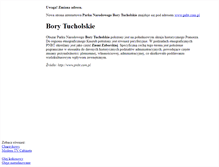 Tablet Screenshot of borytucholskie.info